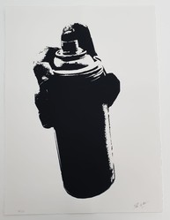 Spray Can by Blek Le Rat