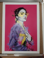 Jibo Pink 24 Gold Leaf by FinDAC