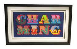 SOLD Charming - By Ben Eine - Please Contact Us to Source More Artwork by this Artist