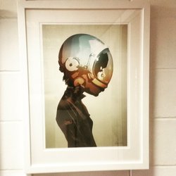 SOLD Space Cadet by Rhys Owens - signed limited edition