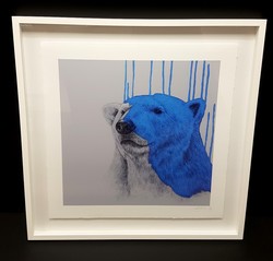 SOLD Hey There, Polar Bear by Louise McNaught - NOW SOLD