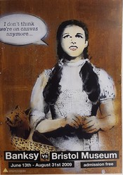 SOLD - Banksy versus Bristol Museum Dorothy