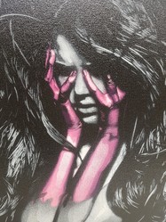 SOLD - Snik, What your soul sings (pink)